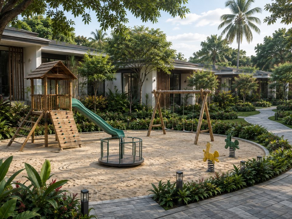 Kids' play zone